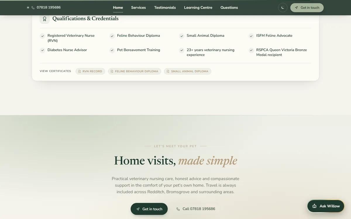 MyVetNurse, screenshot 4 of 4